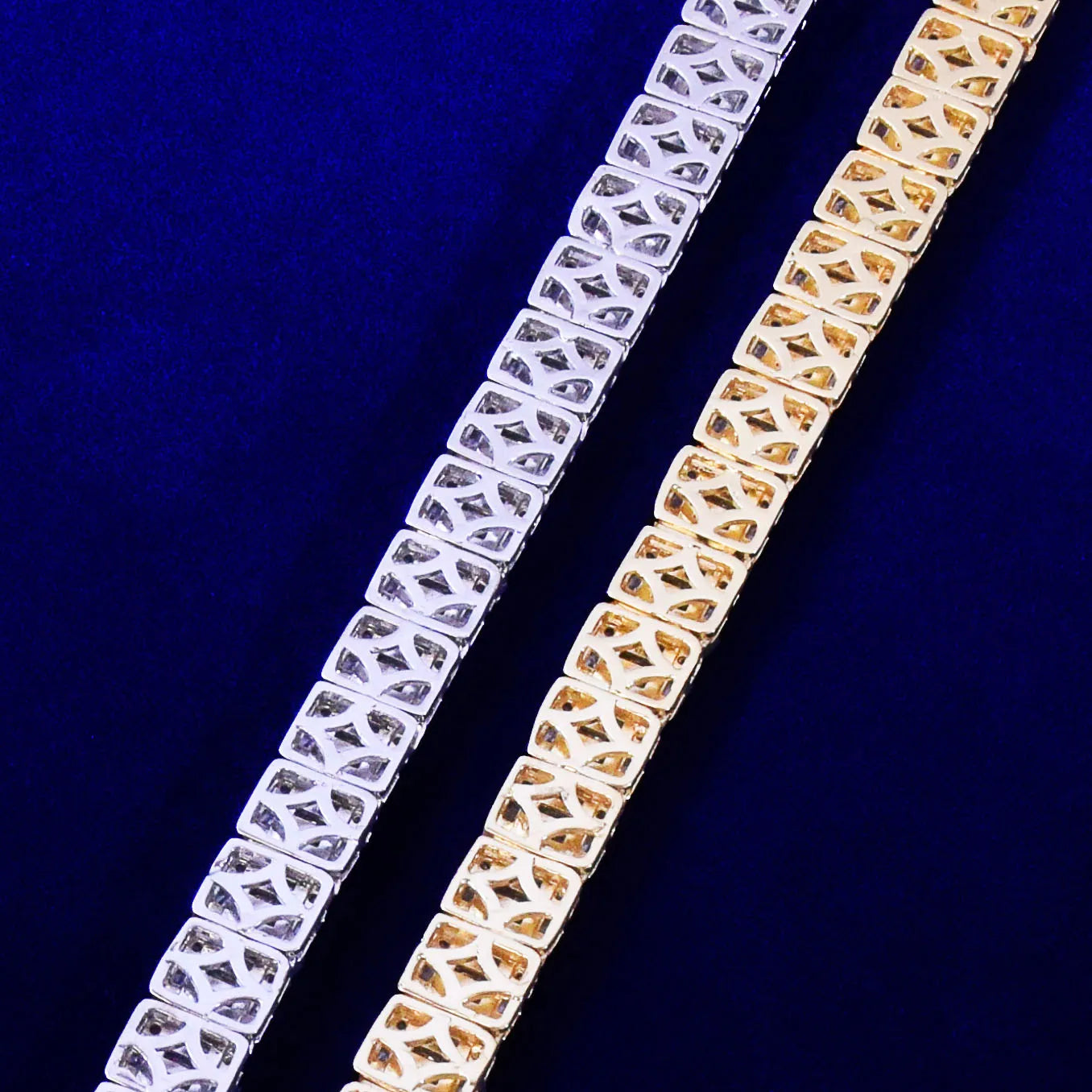 Bling Baguette Bracelet 9mm