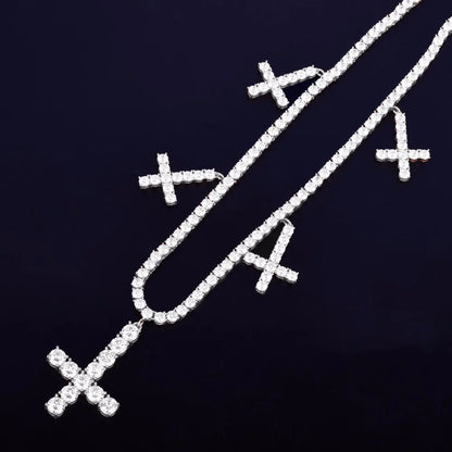 Bling "Cross" Pendant V