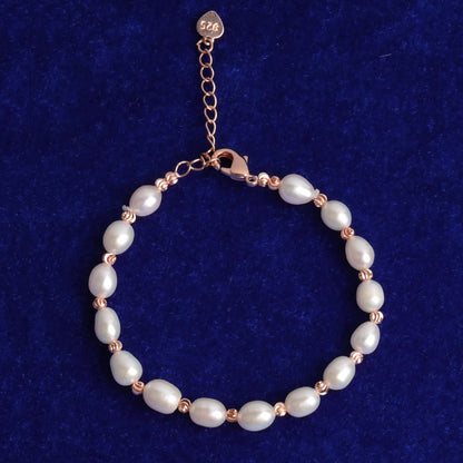 Bling "White Pearl" Bracelet