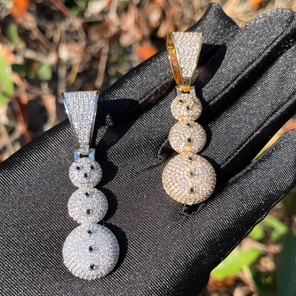 Bling "Snowman" Pendant