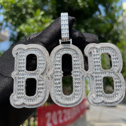 Bling "Baguettes" Custom Pendant IV