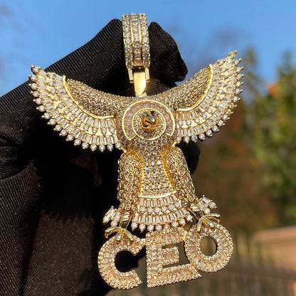 Bling "Big Eagle CEO" Pendant
