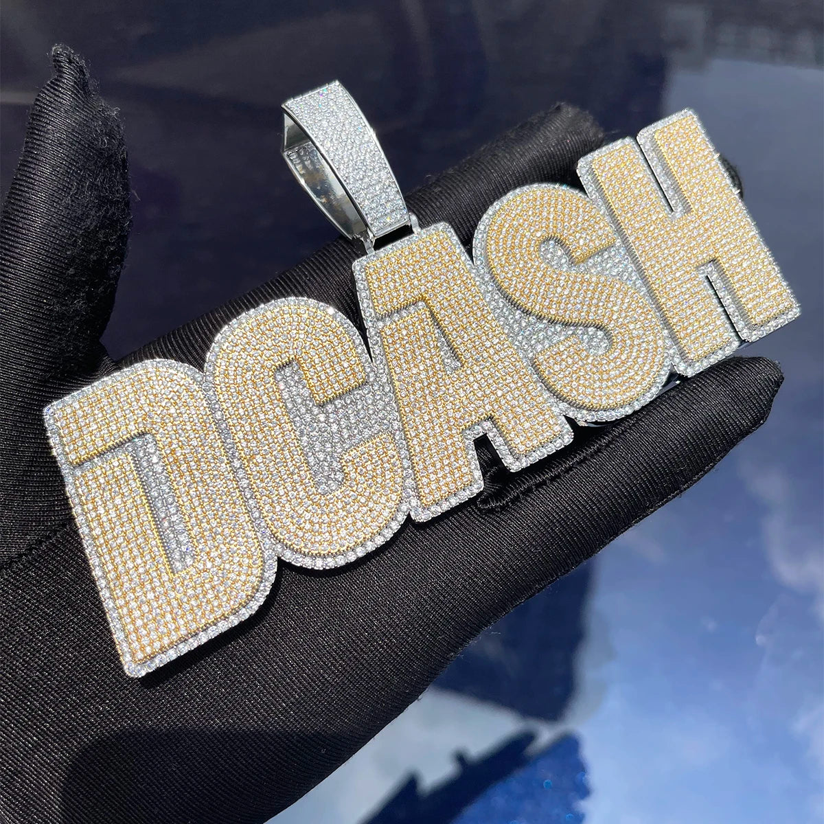 Bling "Cash" Custom Pendant