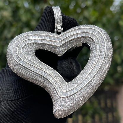 Bling "Big Heart" Pendant