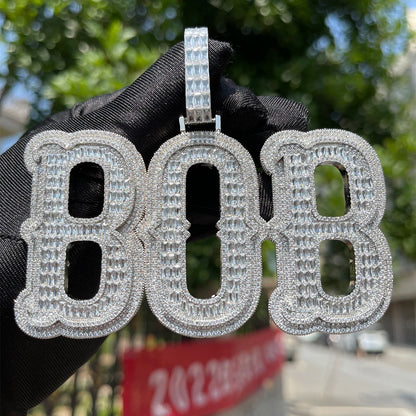 Bling "Baguettes" Custom Pendant IV