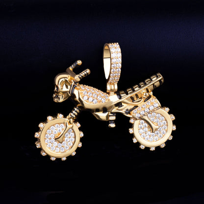 Bling "Death Rider" Pendant