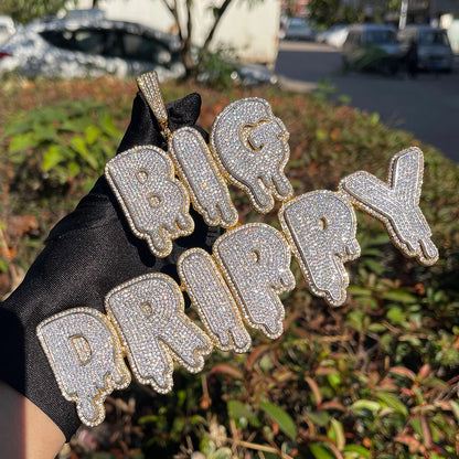 Bling "Big Drip" Custom Pendant