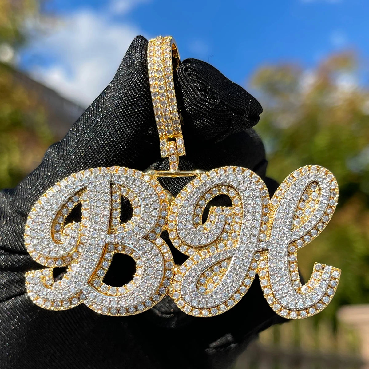 Bling "Charm" Custom Pendant
