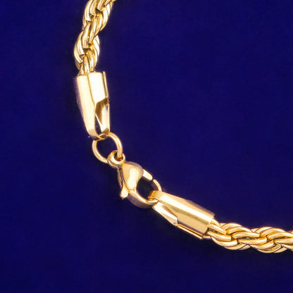 Bling "Rope" Bracelet 5mm