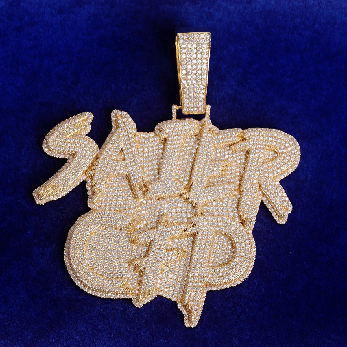 Bling "Murda Gang" Custom Pendant