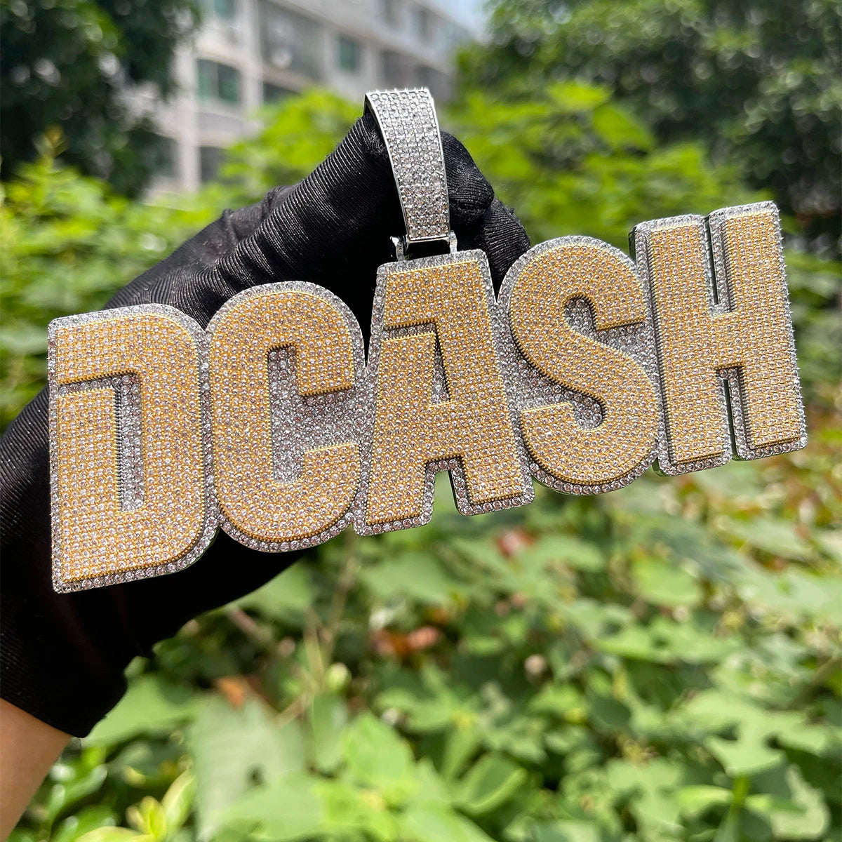 Bling "Cash" Custom Pendant