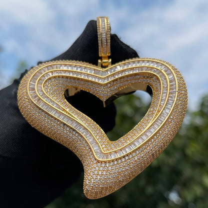 Bling "Big Heart" Pendant