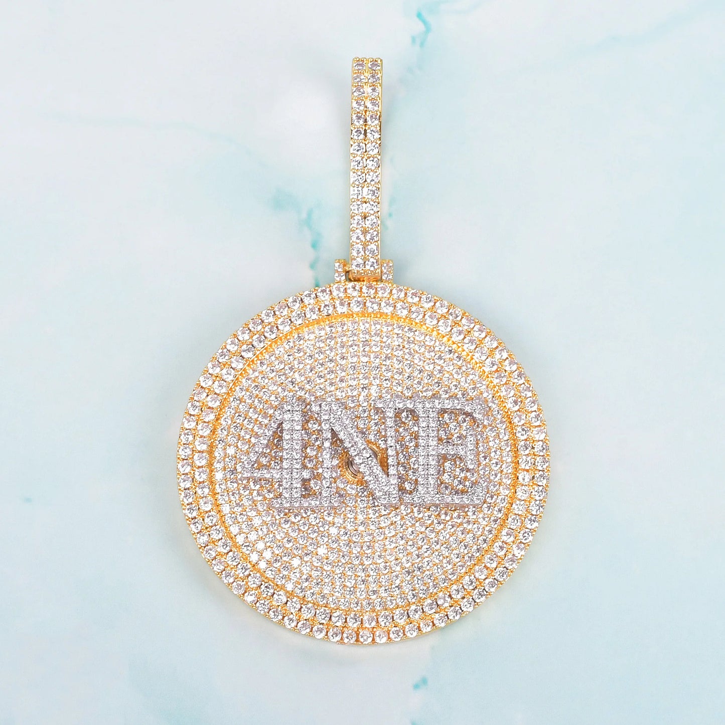 Bling "Spinner" Custom Pendant