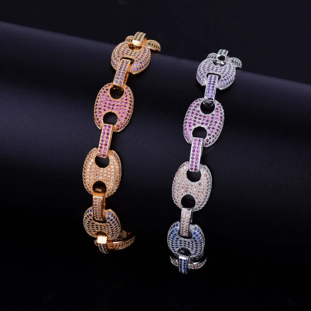 Bling "Gucci  Link" Bracelet