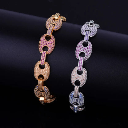 Bling "Gucci  Link" Bracelet