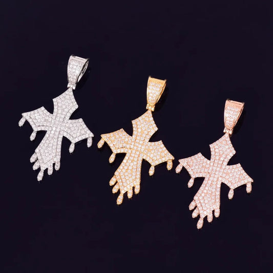 Bling "Cross" Pendant XIV