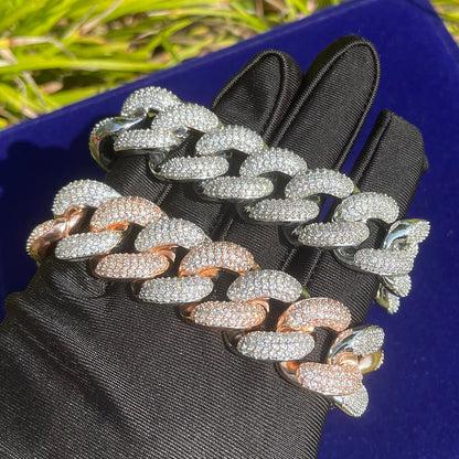 Bling "Locket Clasp" Cuban Bracelet