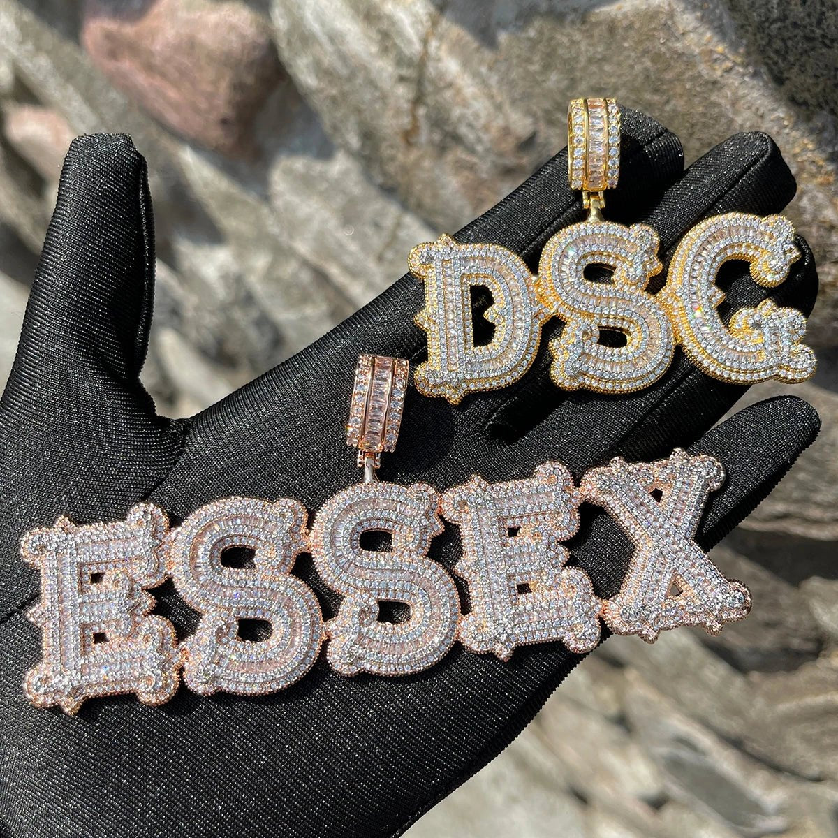 Bling "Trappin' Hard" Custom Pendant