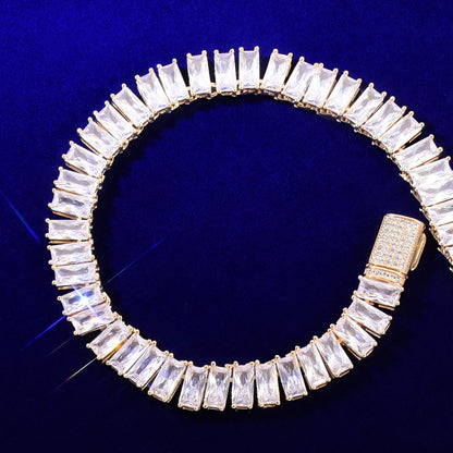 Bling Baguette Bracelet 14mm
