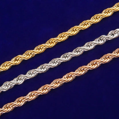 Bling "Rope" Bracelet 5mm