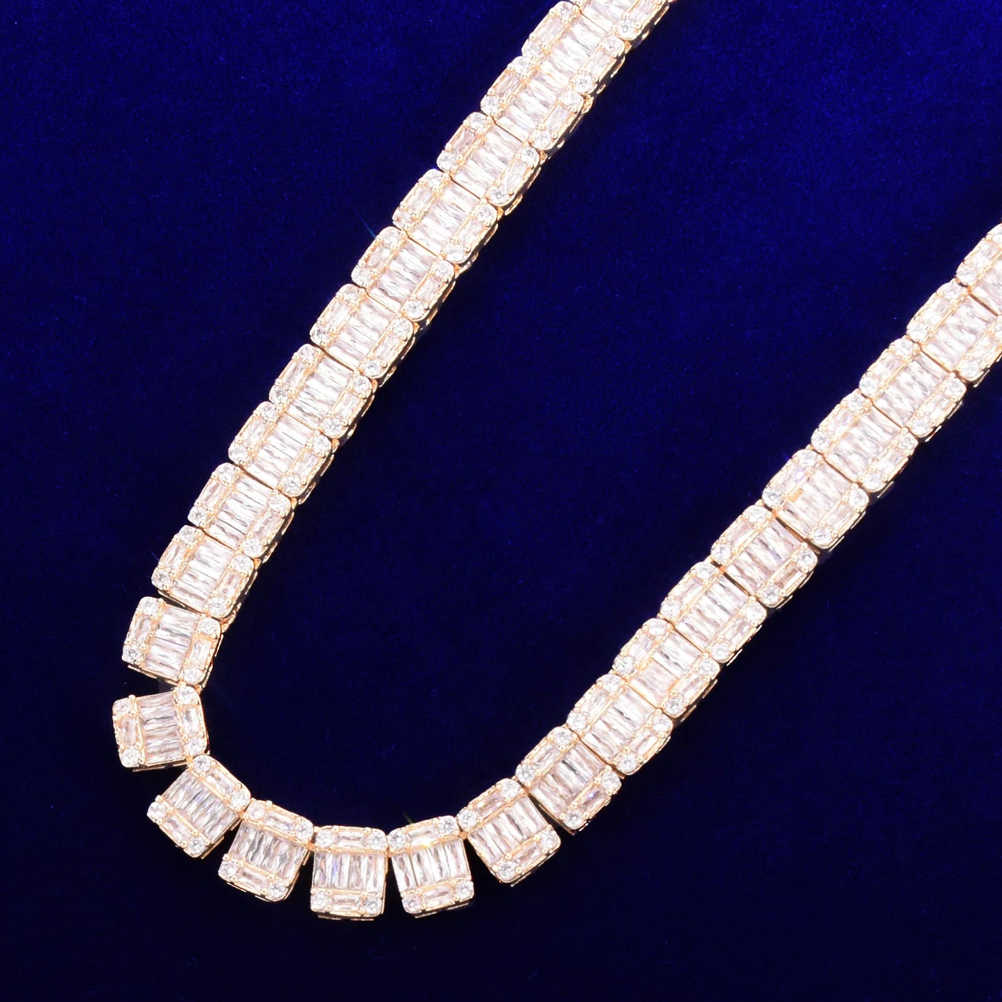 Bling Baguette Bracelet 9mm