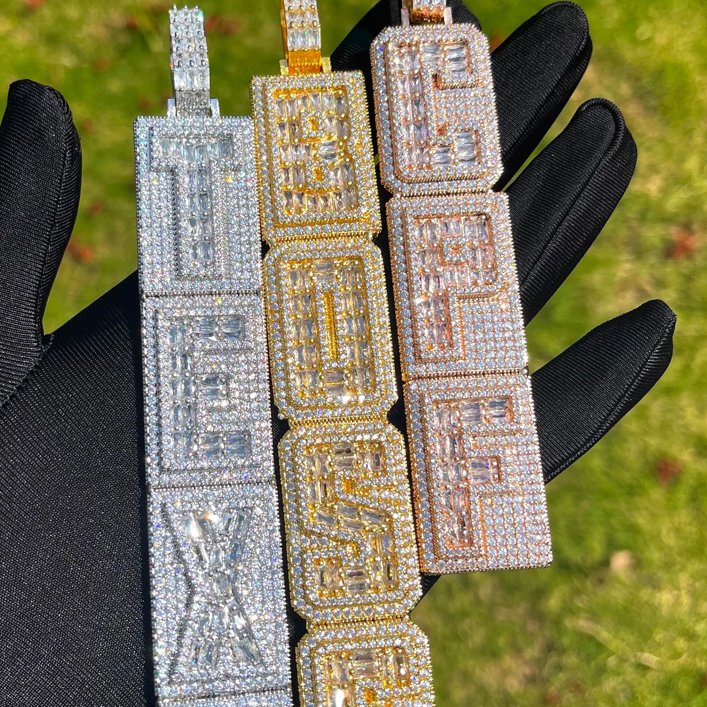 Bling "Xanax" Custom Pendant