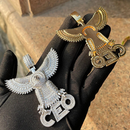 Bling "Big Eagle CEO" Pendant