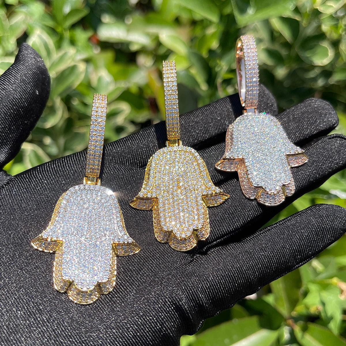 Bling "Hamsa Hand" Pendant II