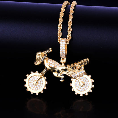 Bling "Death Rider" Pendant