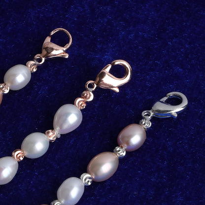 Bling "White Pearl" Bracelet