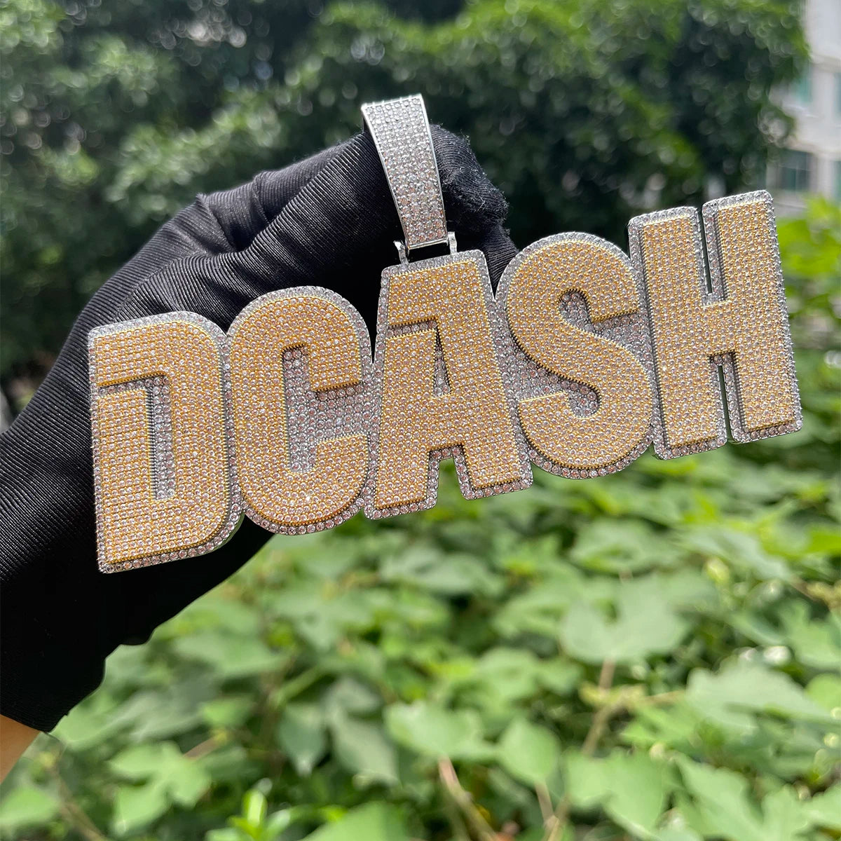 Bling "Cash" Custom Pendant