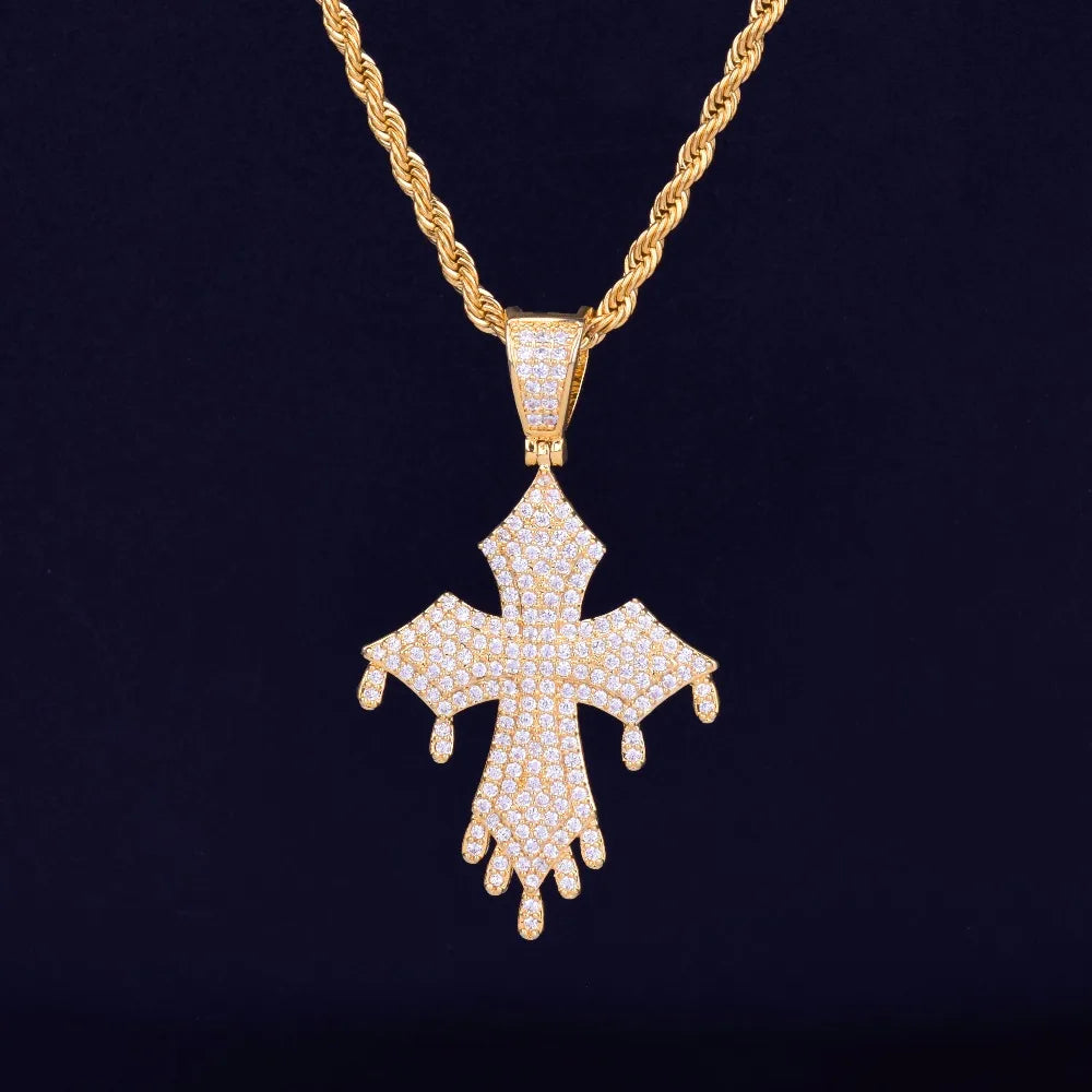 Bling "Cross" Pendant XIV