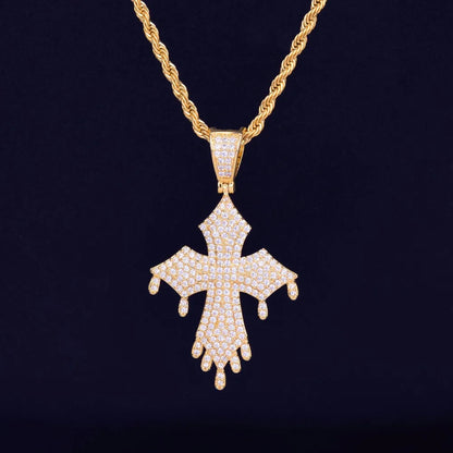 Bling "Cross" Pendant XIV
