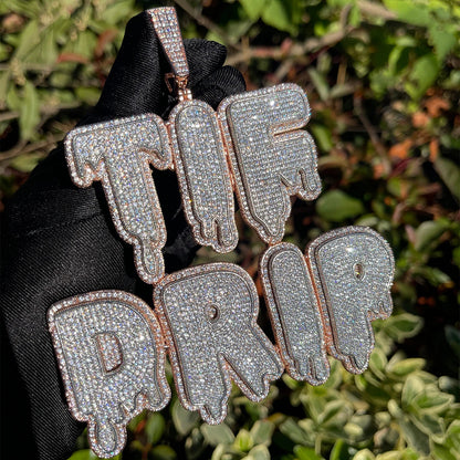 Bling "Big Drip" Custom Pendant