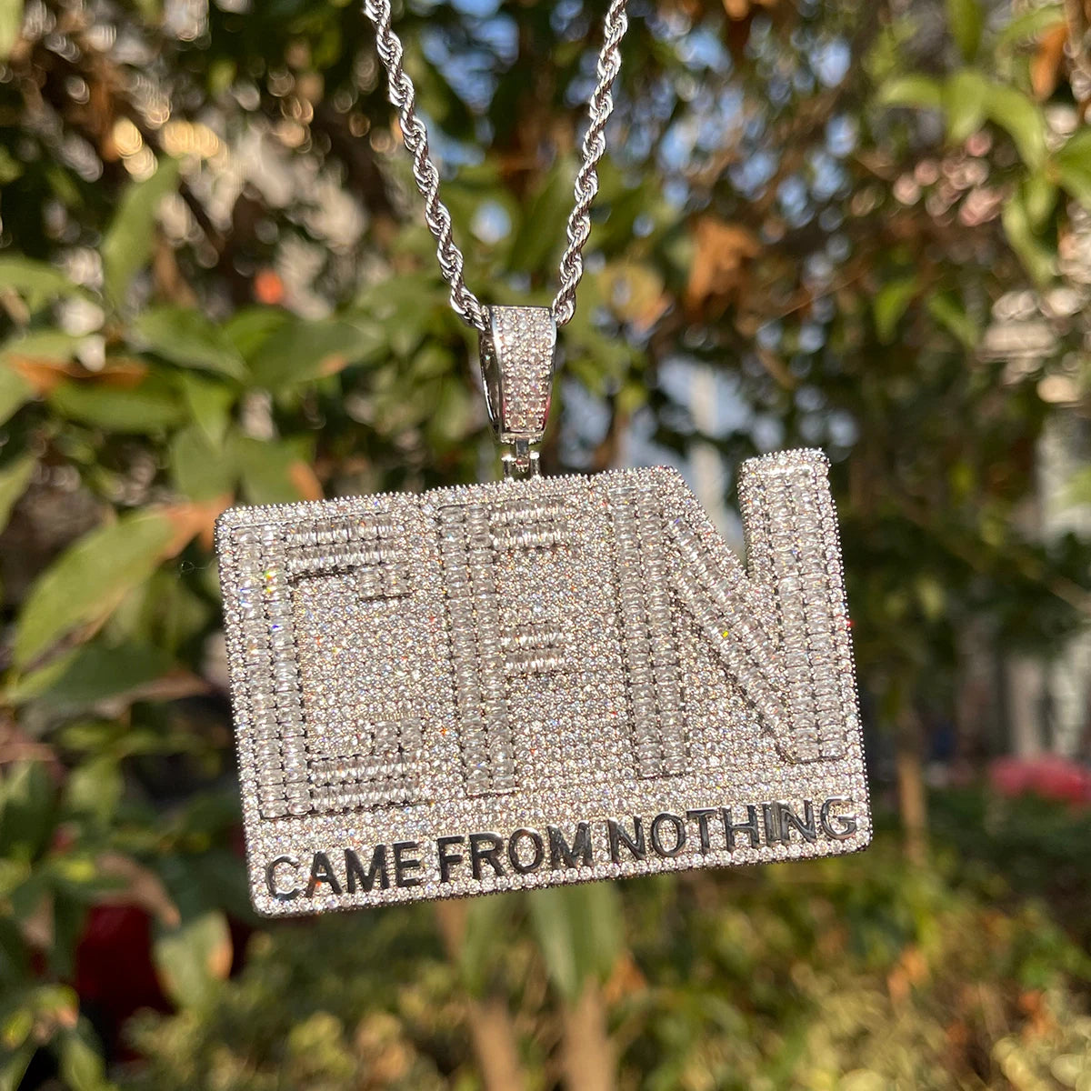 Bling "CFN" Pendant