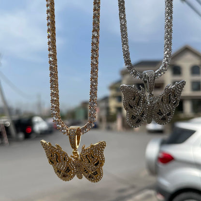 Bling "Butterfly" Pendant IV