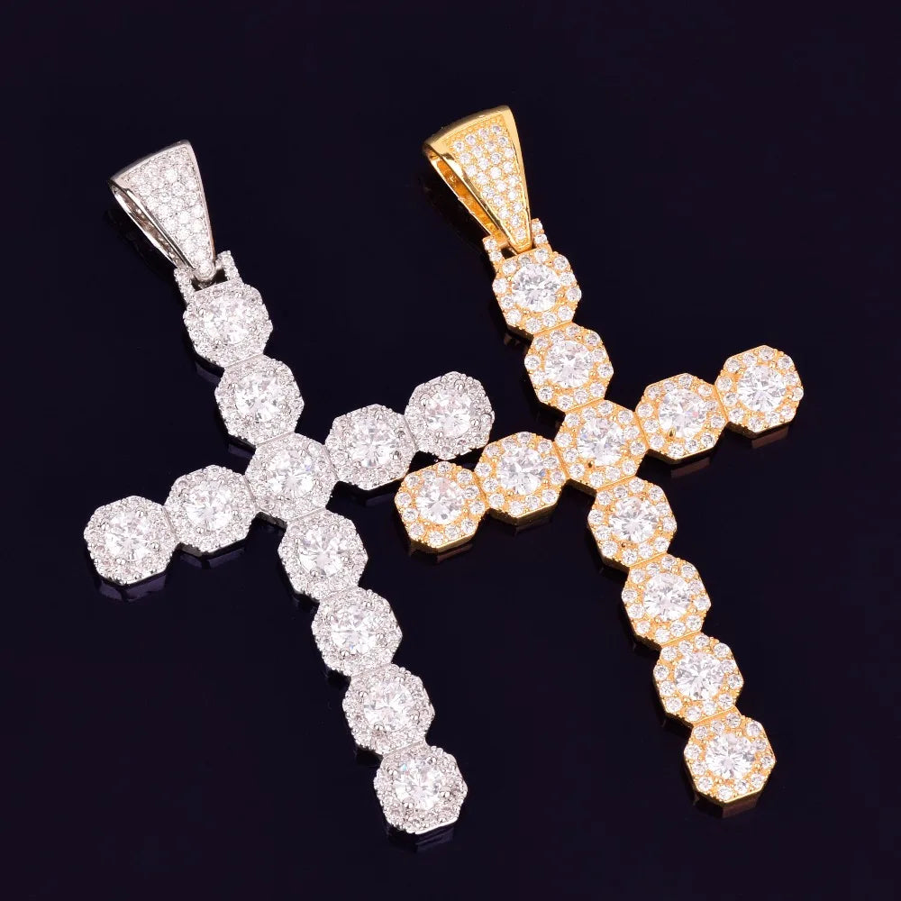 Bling "Cross" Pendant IV