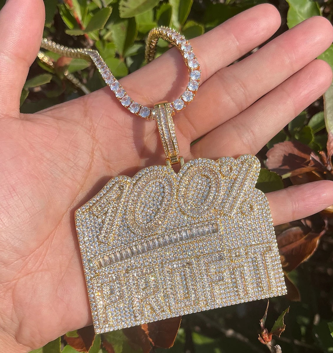 Bling "Profit" Pendant