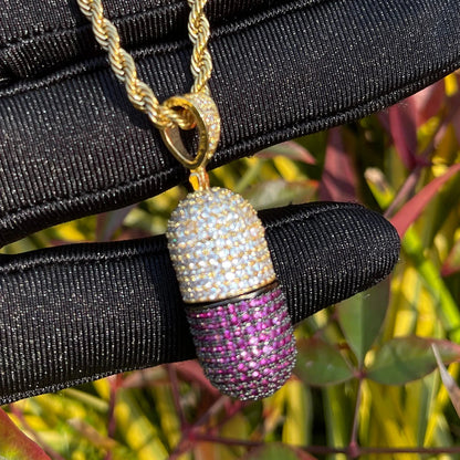Bling "Magic Pill" Pendant