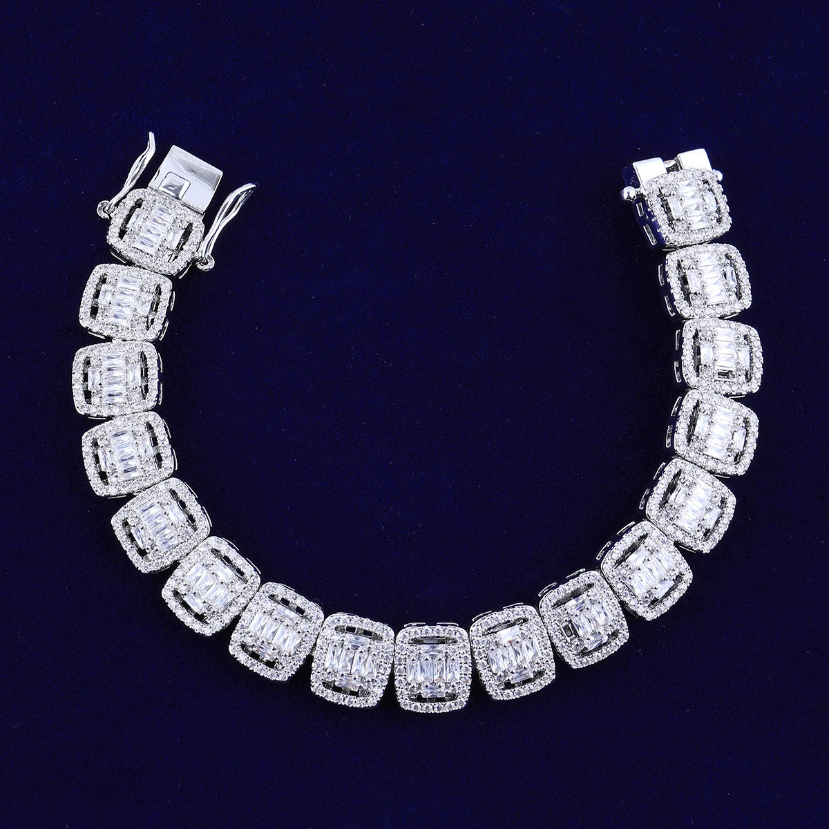 Bling "Baguette" Tennis Bracelet