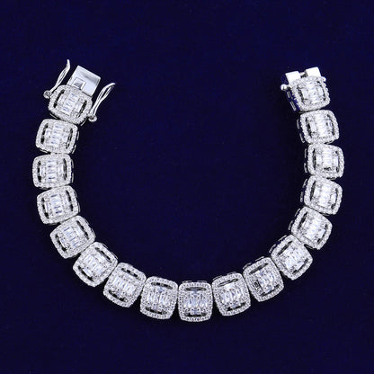 Bling "Baguette" Tennis Bracelet