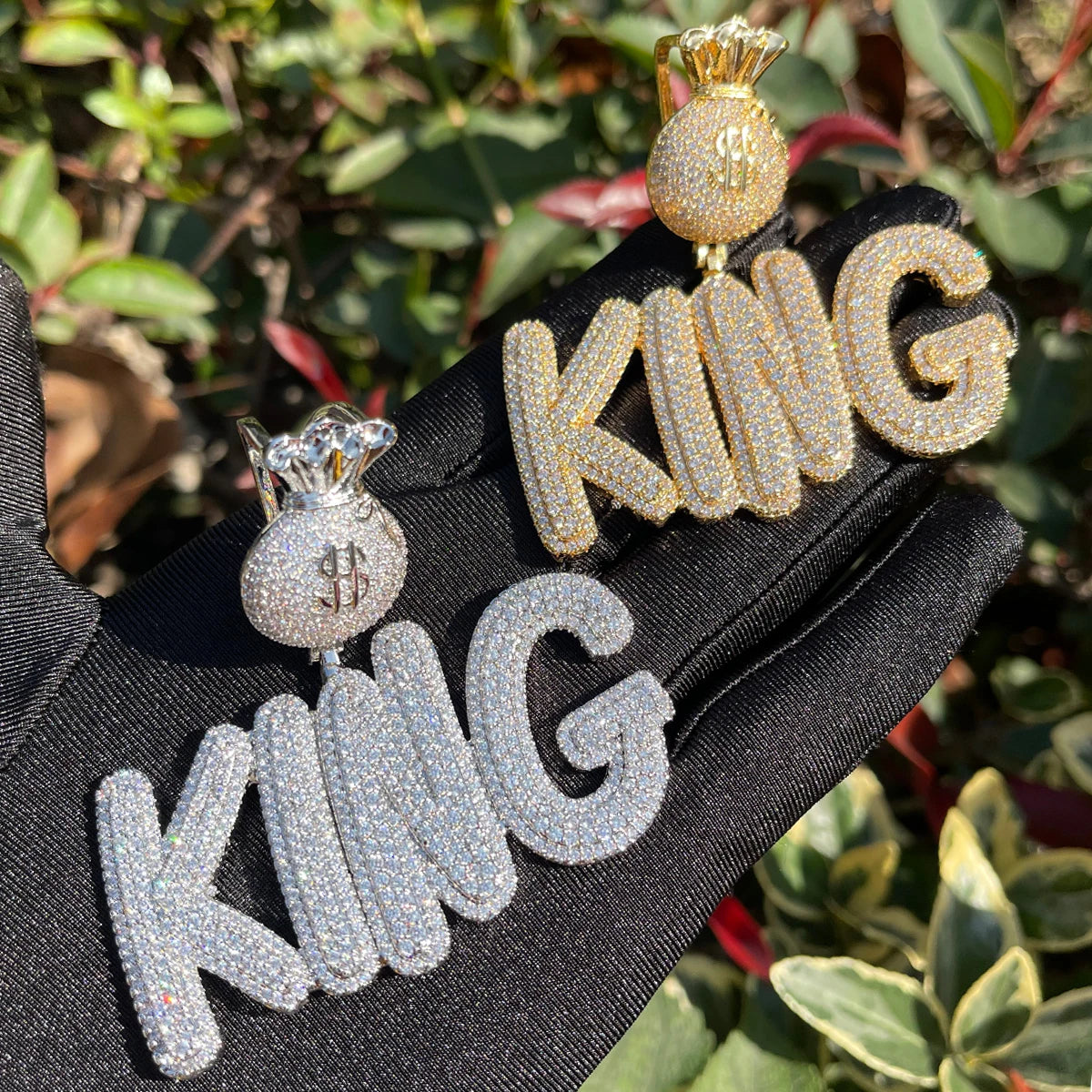 Bling "Money Bag" Custom Pendant II