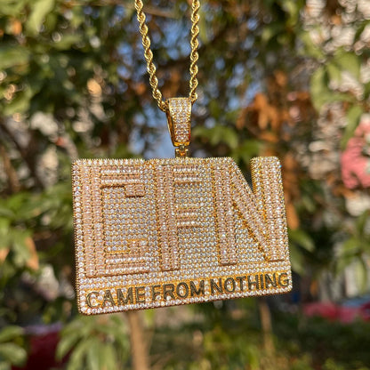 Bling "CFN" Pendant