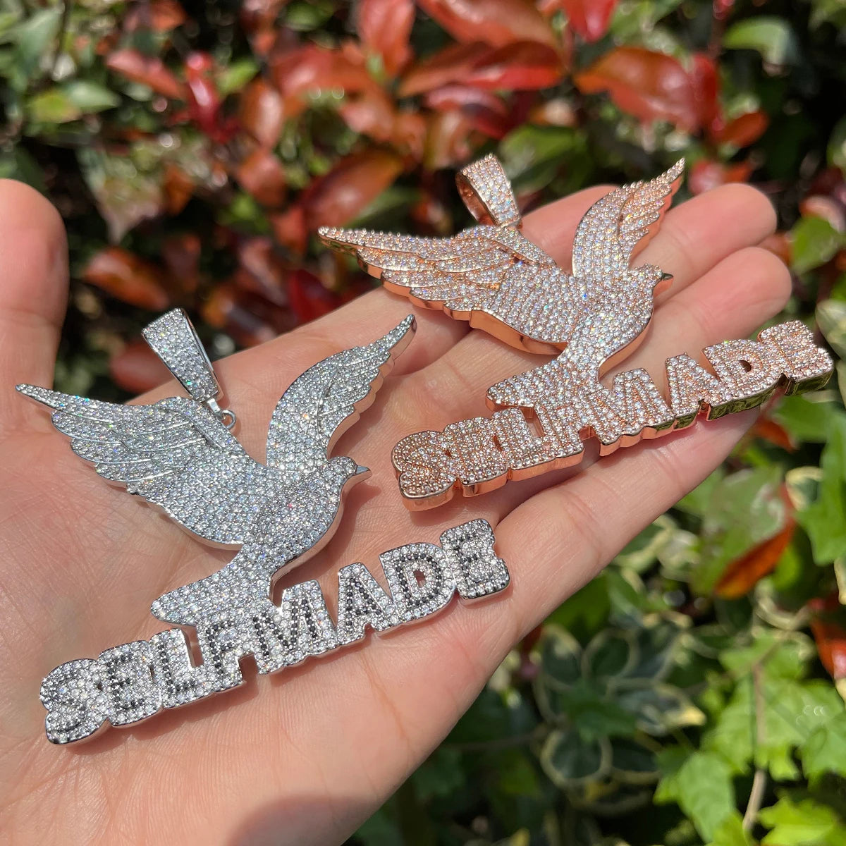 Bling "Selfmade" Pendant