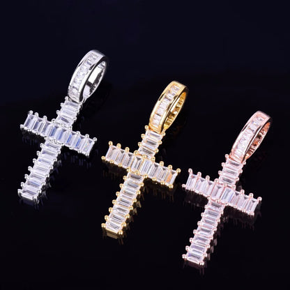 Bling "Cross" Pendant X