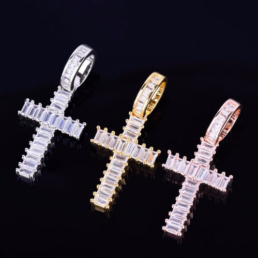 Bling "Cross" Pendant X