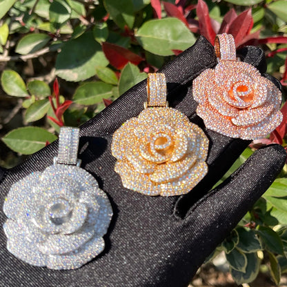 Bling "Rose" Pendant