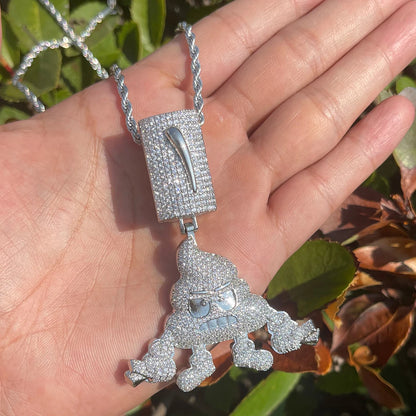 Bling "Shit Head" Pendant