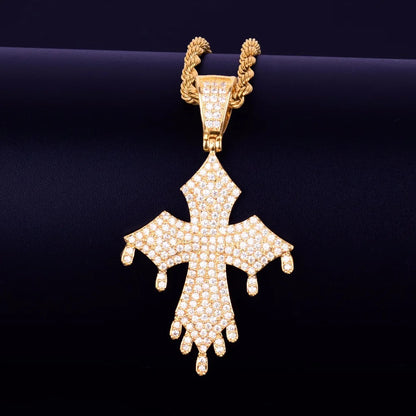 Bling "Cross" Pendant XIV