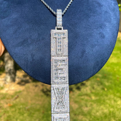 Bling "Xanax" Custom Pendant